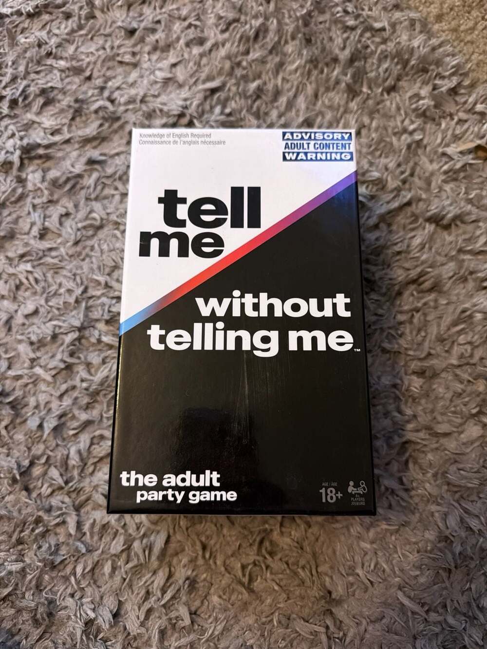 Tell Me Without Telling Me Adult Party Game by Hunch Studios and Spin Master